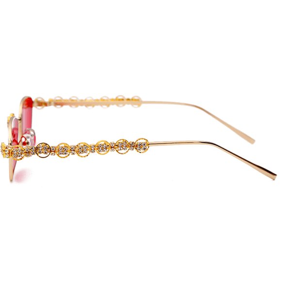 Sunglasses Rectangle Rhinestone