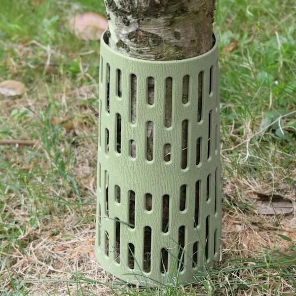 Adjustable Tree Trunk Protector Flexible Plastic Sapling Guard Hollow Fence Guard Cover Plant Protection Tool Garden Accessories