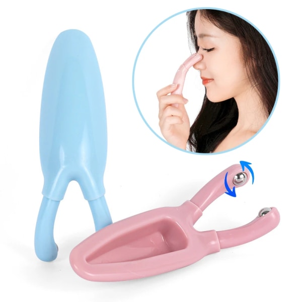 Y-shaped Fork Massage Nose Face Lifting Guasha Scraping Massage Facial Tools Massage Plate Reduce Puffiness Nose Massager