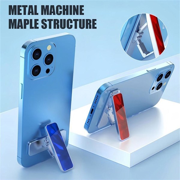 Mekanisk Metall Telefonhållare Ställ Lot M9 Y4W9 √ж т, P6D8 D3K4 blue 1pcs