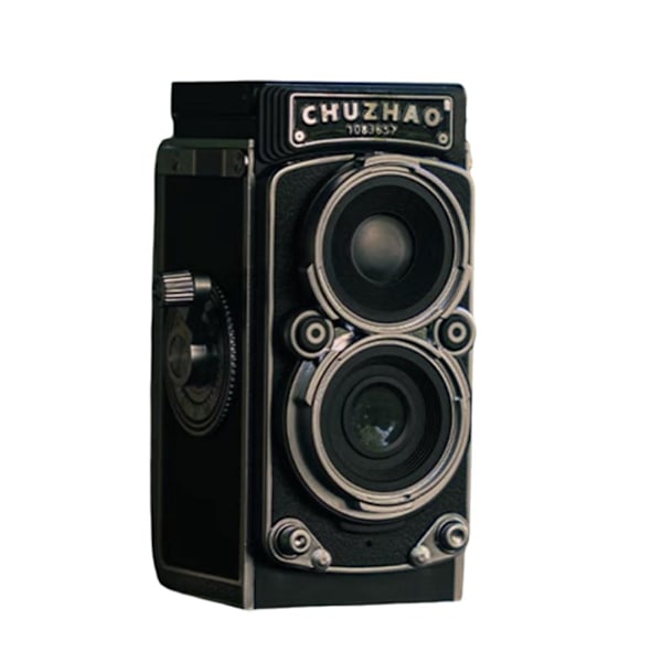 Initial Fotosimulering Dubbel Reflex Digitalkamera Mini Portabel Liten Ccd Retro R7t2