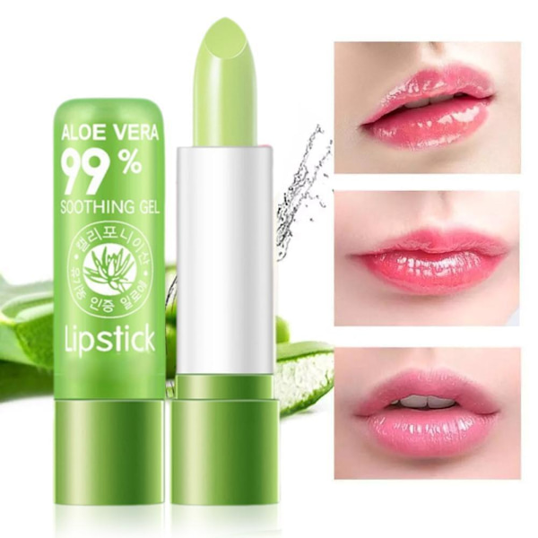 Närande Läppbalsam Långvarig Återfuktning Naturlig I6N8 Gradient T6H Färger W1N1 1 1pcs
