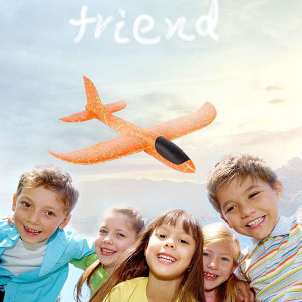 Leksaksflygplan Barn Presenter Skumflygplan Handkast Flygplan Glidflygplan Skum❃ red one-size