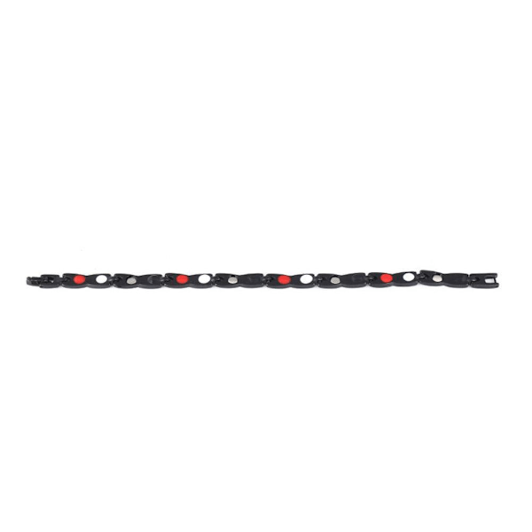 Magnetisk Läknings Terapi Artrit Armband Hälsosam Viktminskning Smärtlindring .ny Black One size