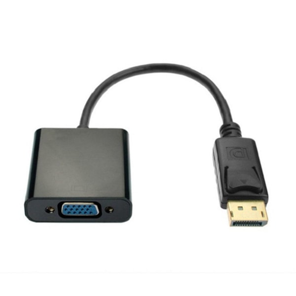 1080P FHD Display Port DP Hane till VGA Hona Konverteringskabel Adapter
