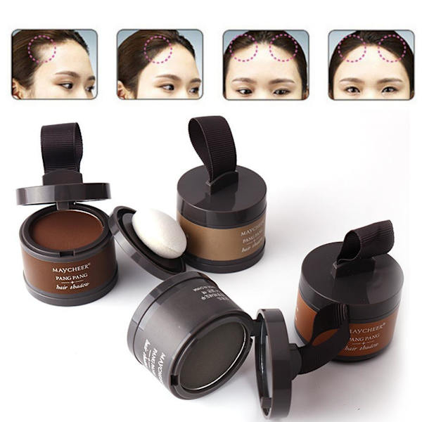 Hår Fluffigt Tunt Puder Pang Linje Skugga Smink Hårrötter p EW N Concealer Z2J1 grey 4g