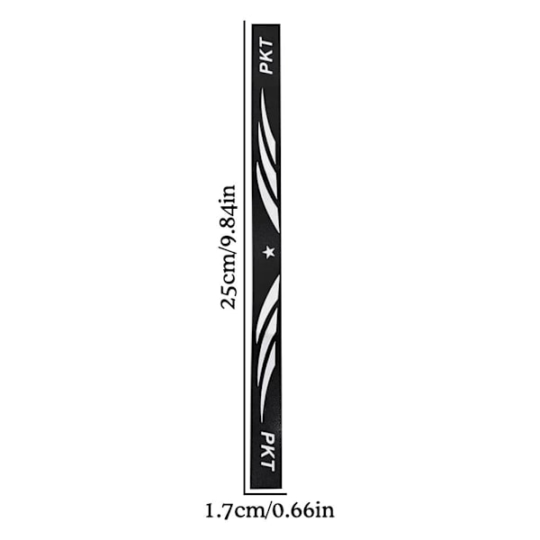 【Finns i lager】1/6 st Badmintonracket Huvudskydd Sport Off Skydd Anti Färgbeständig V0W5 5PC onesize