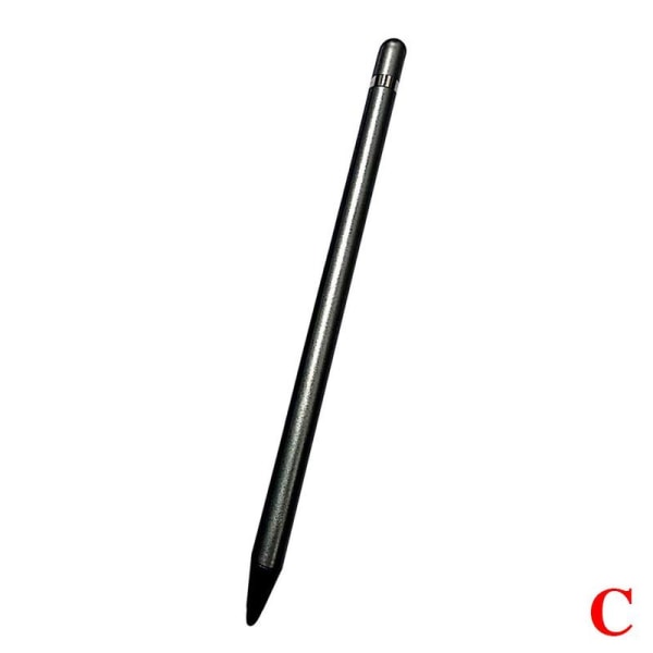 Universal kapacitiv penna ritstift för Ipad Android surfplatta grey One-size