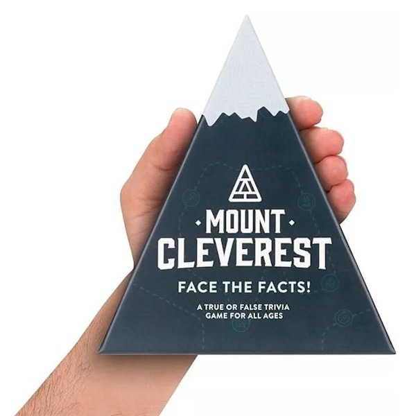 1/2x MOUNT CLEVEREST - Original Edition Kortspel Jul Trivia Rolig Familj F0 BlueA 1pcs