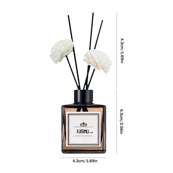 Lavendeldoft Aromaterapi Hemdoft Reed Diffuser 50ml gardenia 1set