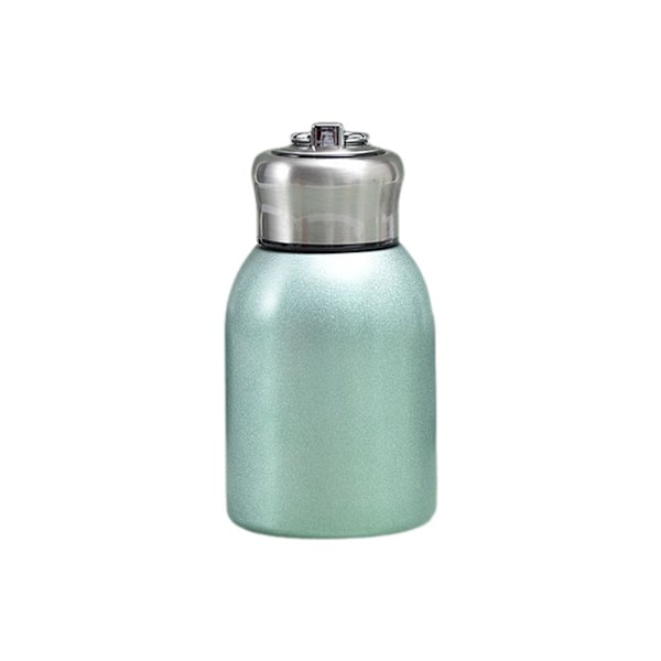 Mini Söt Vakuum Termosmugg Kompakt 304 Stål Rostfritt Med Portabel Stor Mage Design Vatten K6o4  green onesize