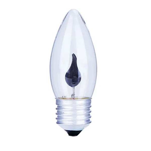 3W FLIMRANDE FLAMMA Ljuslampa HALLOWEEN LJUS E14 E27·NY WhiteB sharp bubble E27
