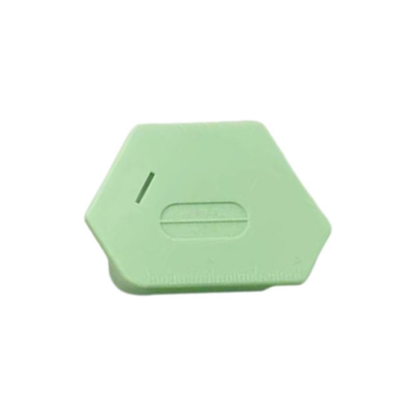 Magnetisk Sömnadsguide för Symaskin, 2024 Ny Polygonal Multifunktionell Sömnadsguide Fållvikare med Skala, Magnet Anti-Slip Grepp Symaskin Green 1pcs