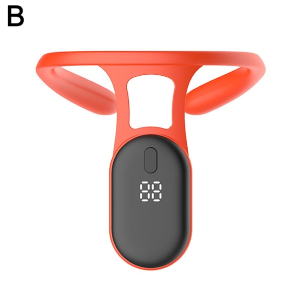 Ultraljuds bärbar lymfatisk lugnande kroppsskulpterande nackinstrument orange One-size