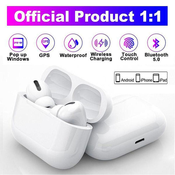 Tre Generationer Pro Macaron Bluetooth Headset Lämpliga För Trådlösa Tws Omdöpta W3Y6 3 A6Q9 white 8cm