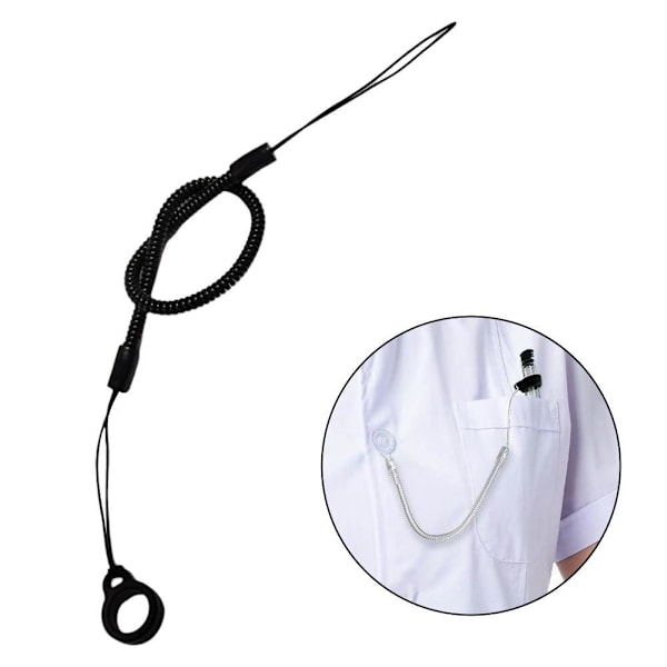 4 st Pennsnodd Elastisk Fjäderlina Anti-förlorad Snodd För Styluspennor D9N5 transparent 4 pcs