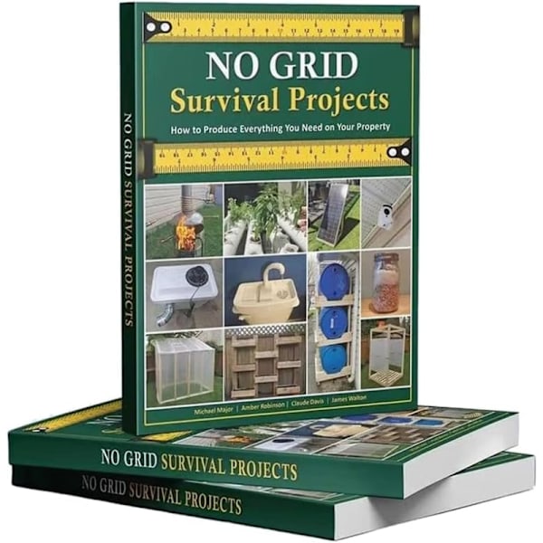 NO Grid Survival Projects Hur man Producerar på Din Egendom Pocketbok Engelska A5 One size
