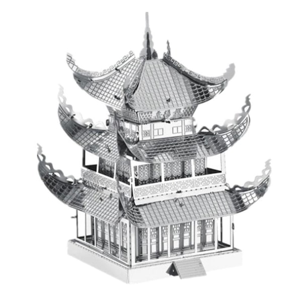 3D Metall Pussel Yueyang Torn Modell Kit DIY Montera A5 Pussel F5A3 Hot Z9R4