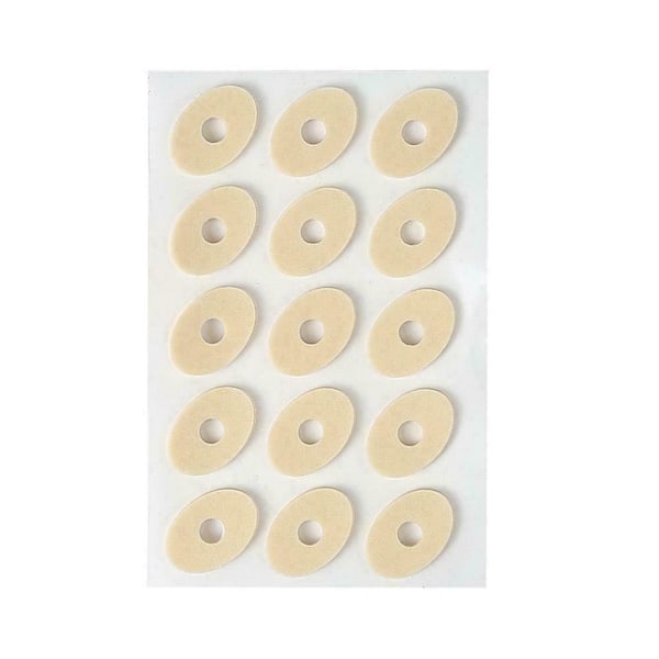 Gel Silikon Majskudde Omedelbara Pads Plåster Skor Tår Lindring Smärta lapp S6Q8 small oval 15pcs