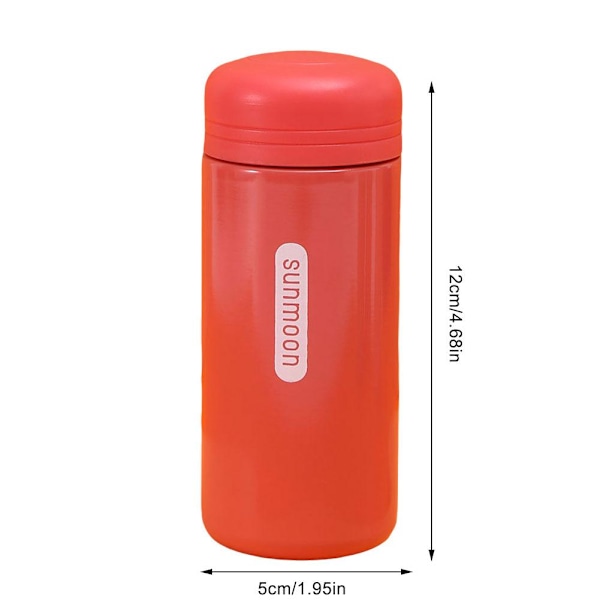 304 Rostfritt Stål Mini Termosflaska 150ml Vakuumflaska Te Enkel Isolerad Rese Ficka N7 cyan 150ml