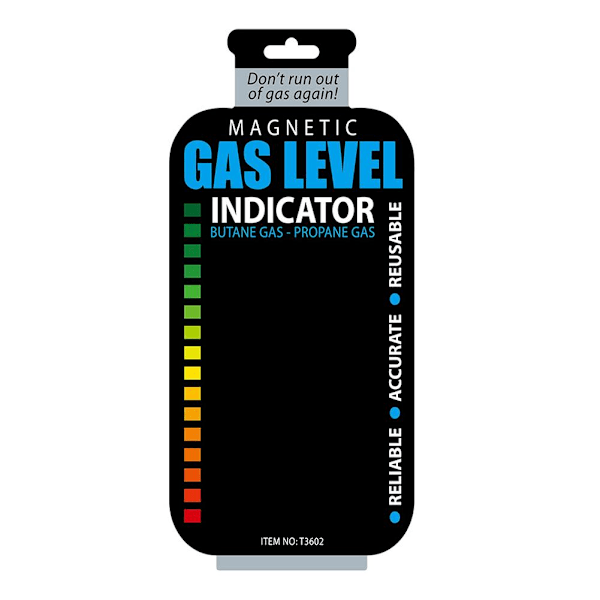 Magnetisk Gasflasknivåindikator, Gasbehållarnivåindikator Magnetisk Mätare Flaska, Indikator Mätare Husbil Rese Grill
