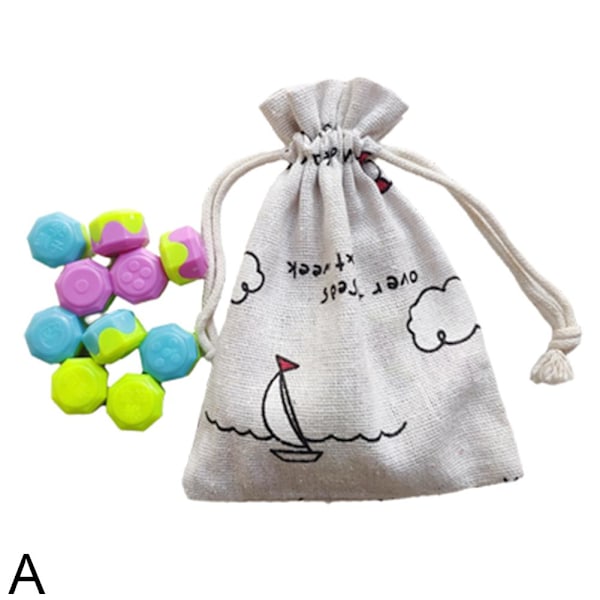 Saekdong Gong Gi Konggi / Koreansk traditionell jack stone-spel Style 1 10pcs+Free storage bag