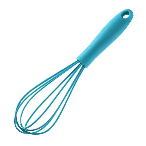 Nytt Mini Silikon Vispsett Äggvisp För Vispning Blandning I6U5 Kock P1H0 sky blue 1pcs