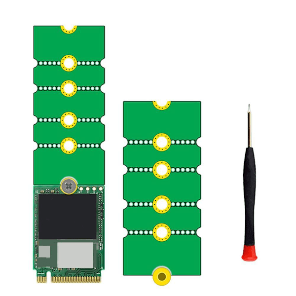 NGFF M.2 SSD-hårddisk 2242 till 2280 2230 till 2280 Tillbehör H Multi-colorB 2230+screwdriver