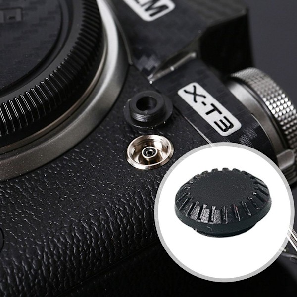 För Fujifilm X-T1 X-T2 X-T3 Blixtfjärrkontroll PC Sync Terminal Batterigrepp E9U0 Handle connector XT1 1pcs