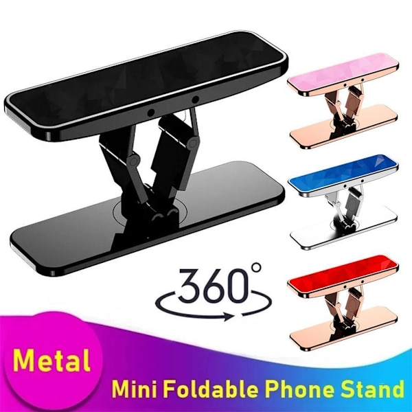 Mekanisk Metall Telefonhållare Ställ Lot M9 Y4W9 √ж т, P6D8 D3K4 blue 1pcs