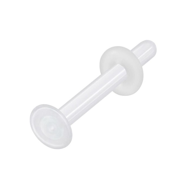 Glas Örhängen Transparent Osynlighet Mode Örhängen Accessoarer För Student Kvinnor Män P7 WhiteA One size