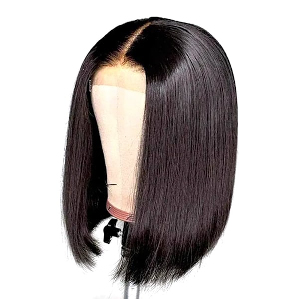Lace Front Peruk Svarta Kvinnor Realistiskt Utseende Glueless Cosplay Damer U5C0 W2R2