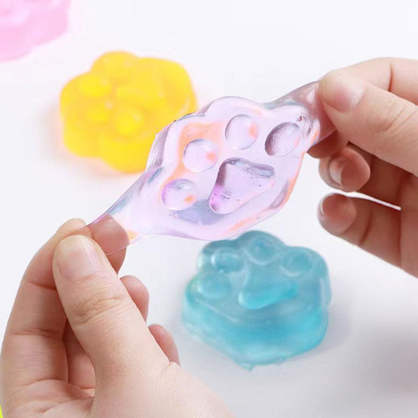 Isbjörn Klo Stressboll Leksak Anti Stress Fidget Nyhet Kub Leksak Hot O7 white one-size