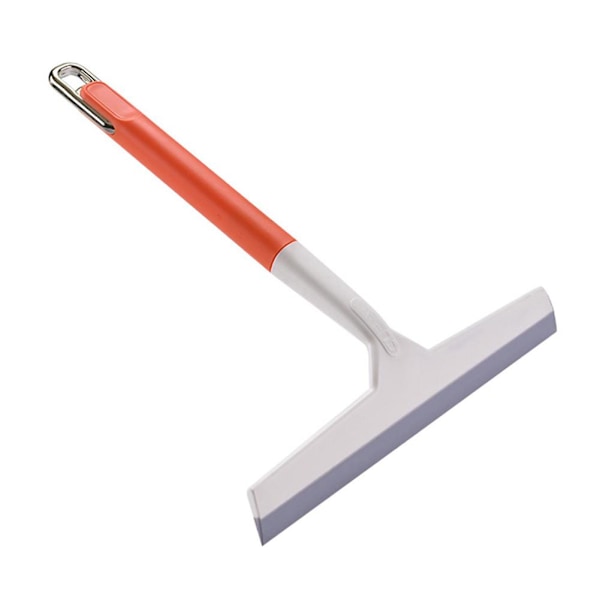 Mjuk Badrums Glas Skrapa Fönsterputsare Borste Fönsterskrapa Dusch Badrum S2t6 orange 1pcs