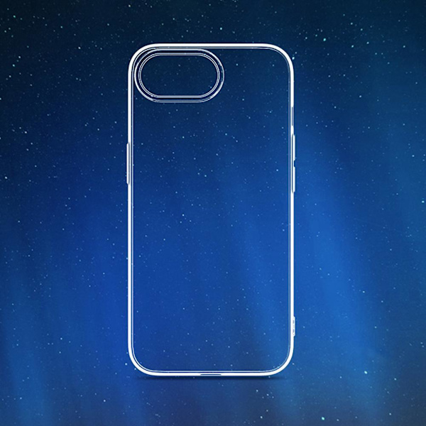 Stöttåligt TPU Transparent Telefonfodral för iPhone 16e - Snabb leverans