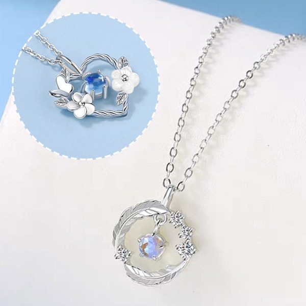 Kranshalsband Gentle Fairy Halsband Enkel Gåva, Q4P2 A One size