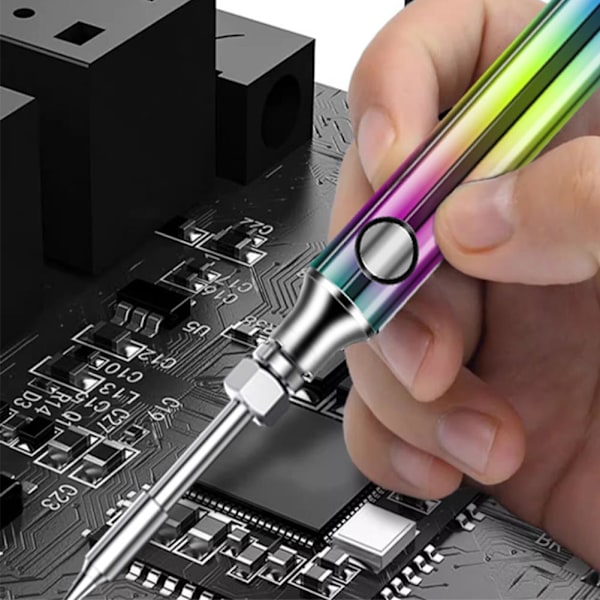 350-1100mAH Trådlös USB Uppladdningsbar Svetsbatteri Penna Elektrisk Lödkolv Color 1100mA
