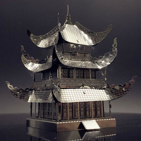 3D Metall Pussel Yueyang Torn Modell Kit DIY Montera A5 Pussel F5A3 Hot Z9R4