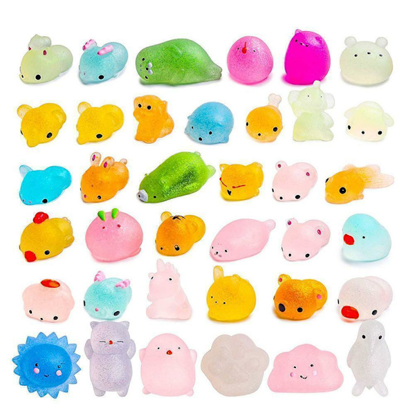 Mochi Leksaker Djur Squishies Party Favörer Stress Relief A6D4