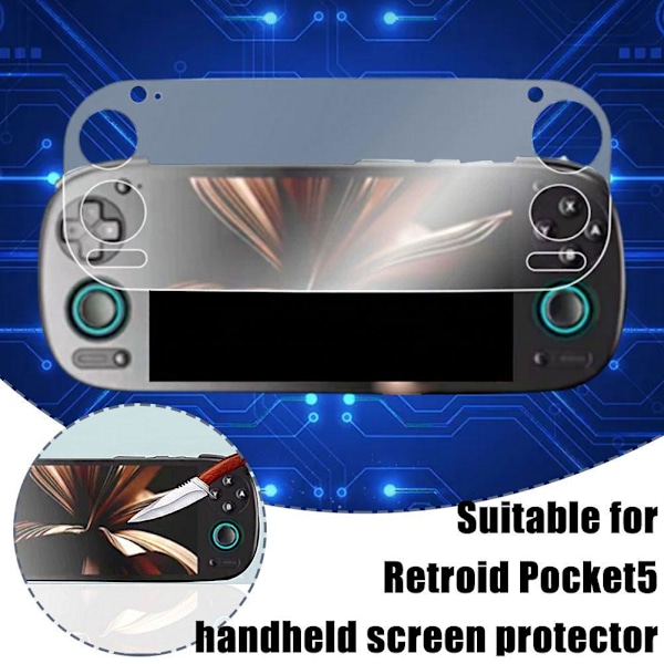 Skärmskydd i glas för Retroid Pocket 5 Pro, skyddsglas Fil≮ for rp5 1set