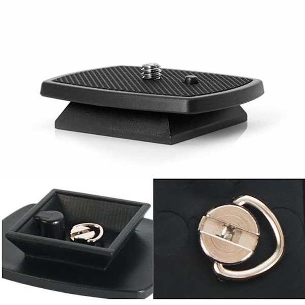 Högkvalitativ Lämplig Yunteng Vct668 St666 690S Weifeng 3530 3540 3570 Stativ Snabbkopplingsplatta 35Mm black3 One-size