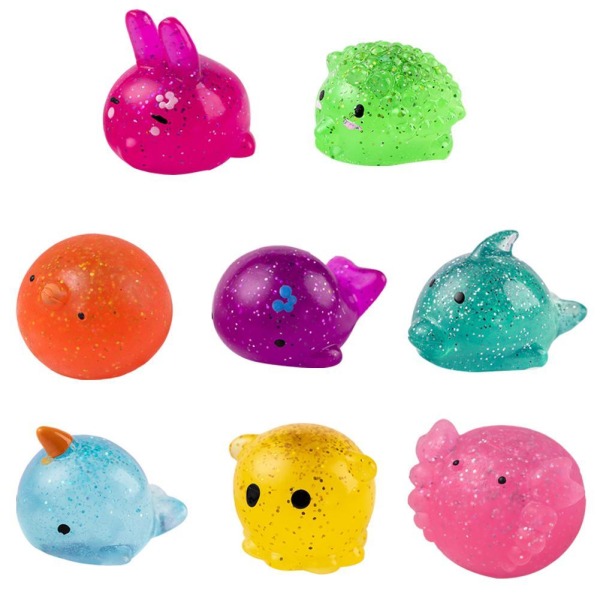 Big Spongy Squishy Mochi Fidget Toys Kawaii Animal Toys Ball Ant rabbit one-size