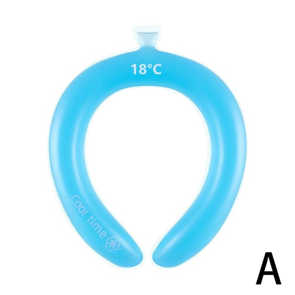 Neck Cooling Ring One Wearable Cooling Neck Wraps For Summer Hea blue 1pcs