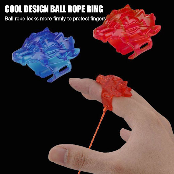 LED Yoyo Leksak Med Lager Och Snurrande Snöre För Professionella Trick Alloy Barn Present white one-size