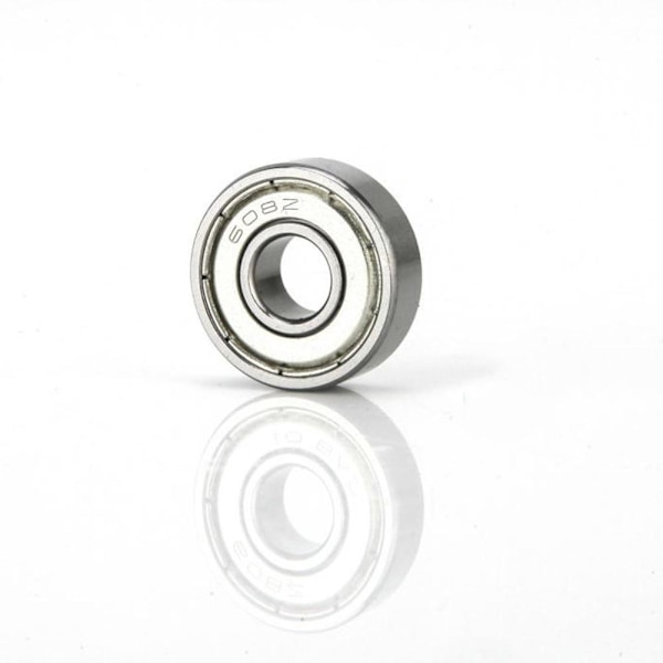 8x22x7mm 608ZZ Miniatyr Kullager Djup-spår USS 1/5/10st Y7Z4 silver6 one-size 10pcs