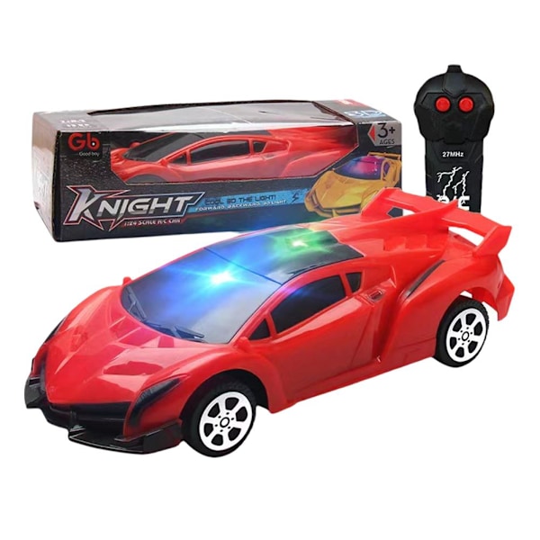 Fjärrstyrd Bil 1:24 Bilar för Barn och Med Ljus Racingmodell Yellow Lamborghini