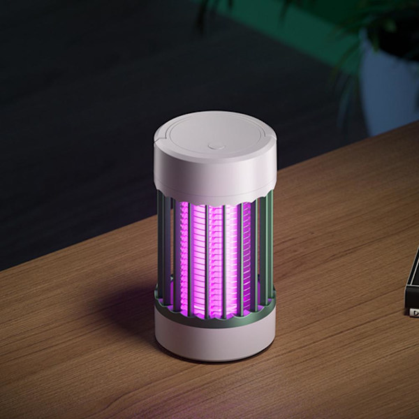 Elektrisk myggdödarlampa UV-ljus insektsdödare fälla USB uppladdningsbar sommar % direct - plug type 1pcs