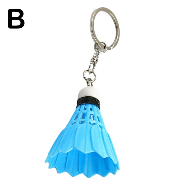 Badminton nyckelring leksak badminton nyckelring het U2 Blue 5*4cm