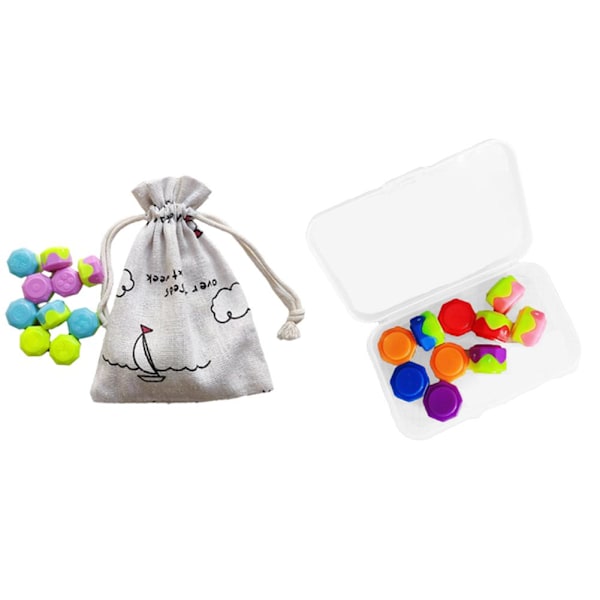 Saekdong Gong Gi Konggi / Koreansk traditionell jack stone-spel Style 1 10pcs+Free storage bag
