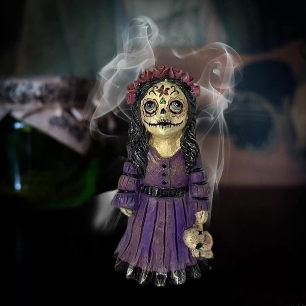 Halloween Voodoo Doll Cone Burner Skräckdocka Förbannad prydnad In 46c1 |  Fyndiq